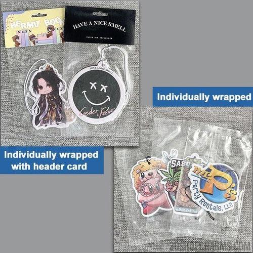 Custom Die-Cut Car Air Fresheners with Logo - Order online