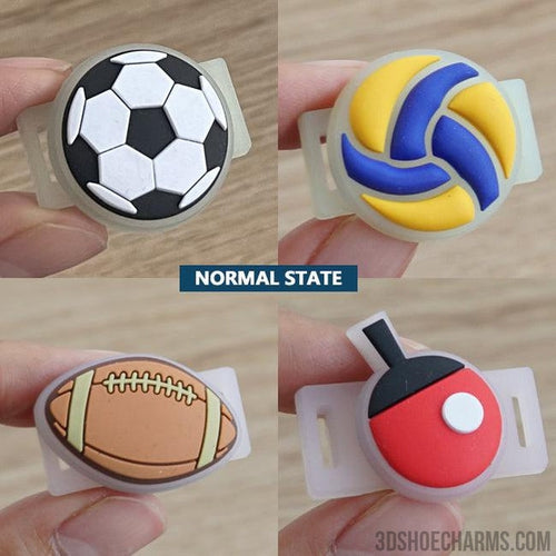 UV Color-Changing Sports Versatile Charms