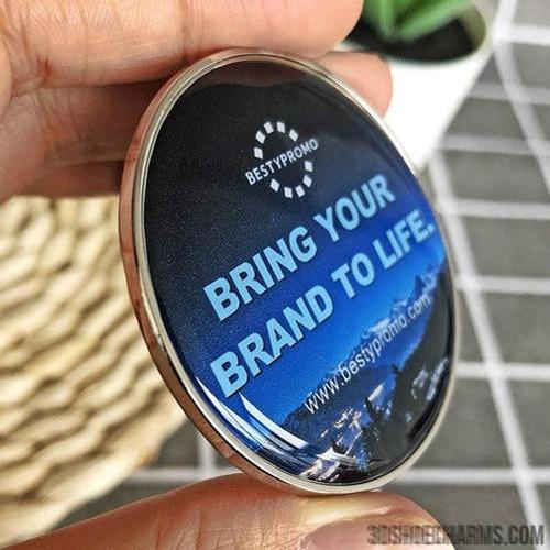 Custom Doming Fridge Magnet - Rounded