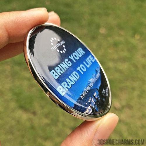 Custom Doming Fridge Magnet - Rounded