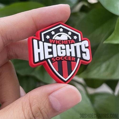Custom 3d Rubber badge with Pin