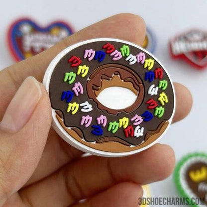 Custom 3D Die Cut Rubber Badge