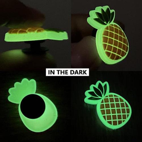 Fruit Clog Pins - Glowing