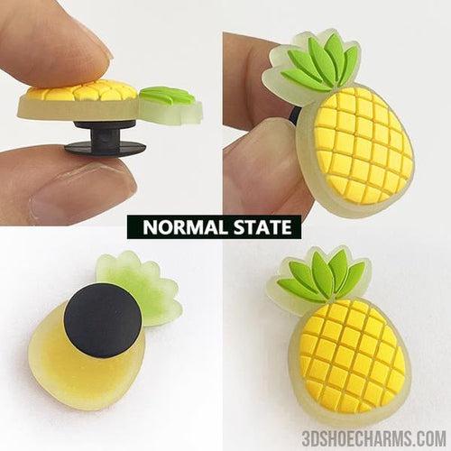 Fruit Clog Pins - Glowing