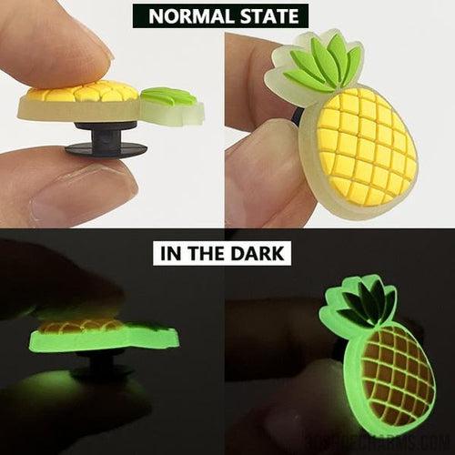Fruit Clog Pins - Glowing