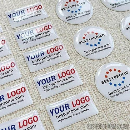 Custom Epoxy Dome Sticker
