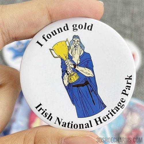 Custom Tinplate Button