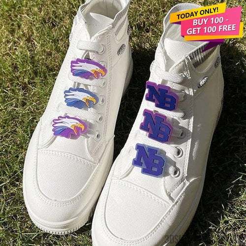 Custom Sunlight Color-Changing Clip Shoe Charms