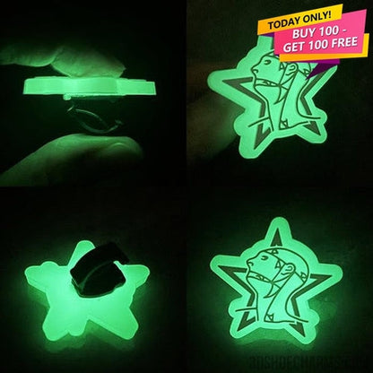 Glow-in-the-Dark Custom Clip Shoe Charms