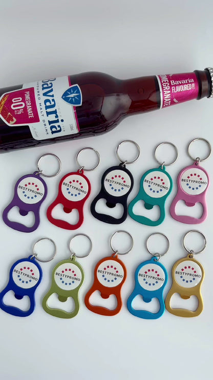 Custom Colorful Metal Opener Keychains