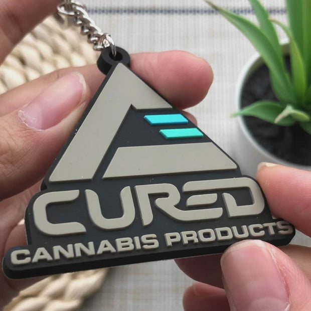 Custom 3D Rubber Keychains