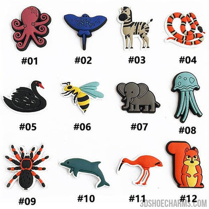 Animal Clip Charms - Regular