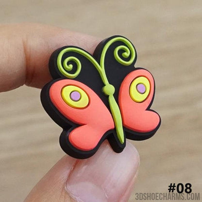 Garden Clip Shoelace Charms - Regular