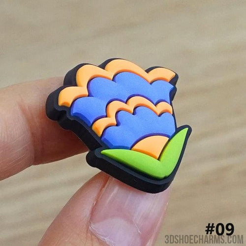 Garden Clip Shoelace Charms - Regular