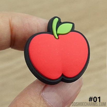 Fruit Clip Shoelace Charms - Regular