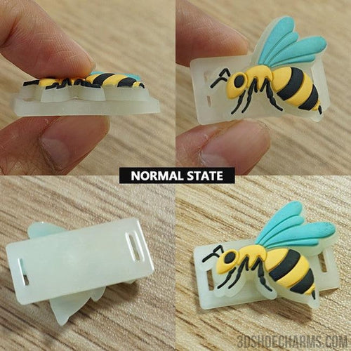 Animal Shoelace Charms - Glowing