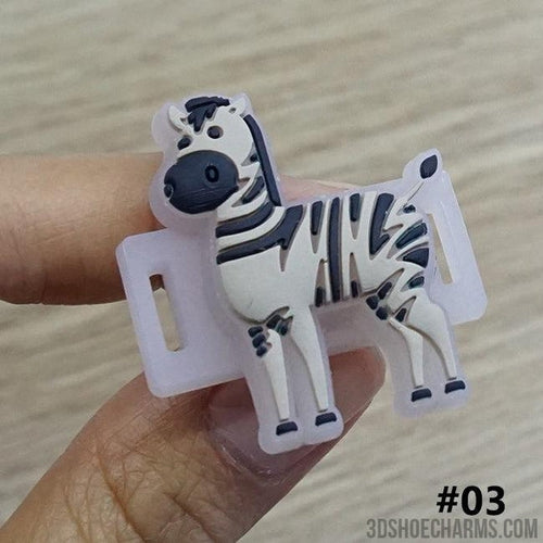 Animal Shoelace Charms - Glowing