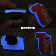 Animal Clip Charms - Glowing