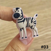 Animal Clip Charms - Glowing