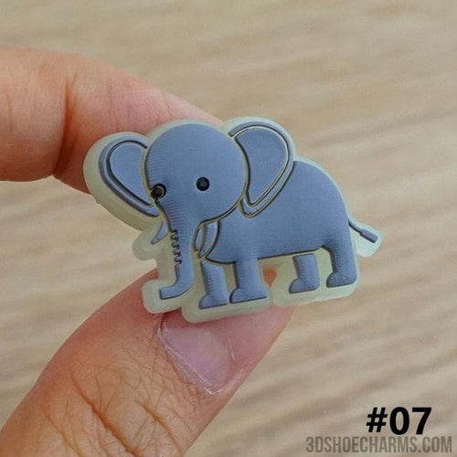 Animal Clip Charms - Glowing