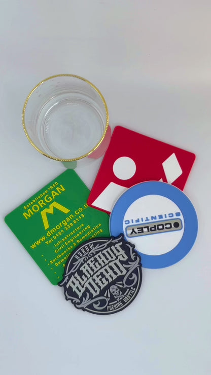Custom PVC Rubber Coaster