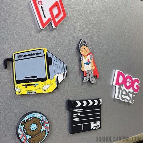 Custom 3D Rubber Fridge Magnet