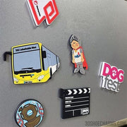 Custom 3d rubber fridge magnet