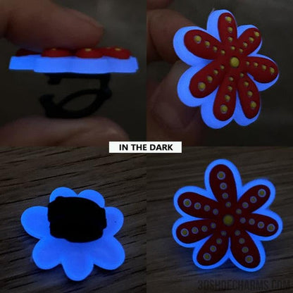 Garden Clip Charms - Glowing