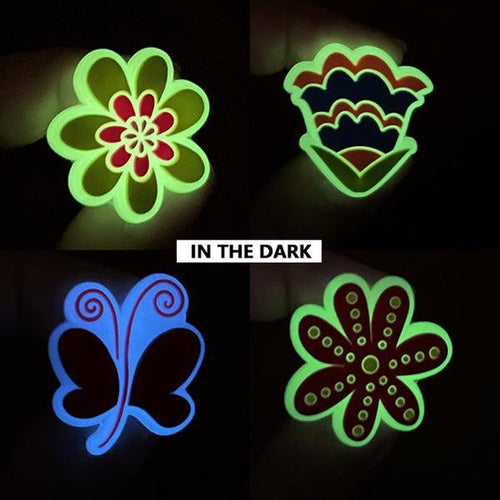 Garden Clip Charms - Glowing