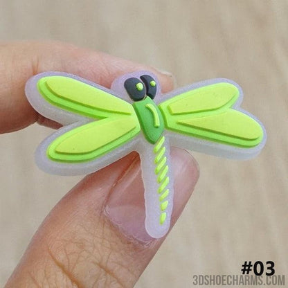 Garden Clip Charms - Glowing