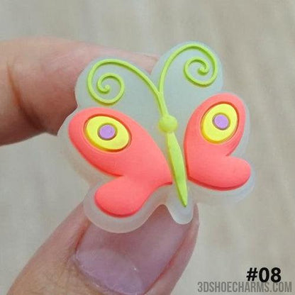 UV Color-Changing Nature Clog Charms