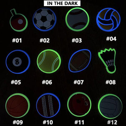 Ball Clip Charms - Glowing