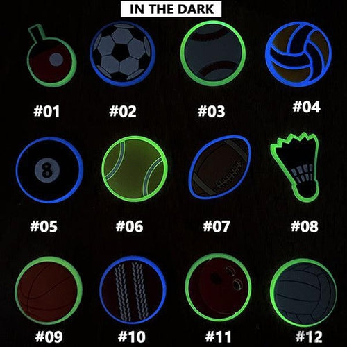 Ball Clip Charms - Glowing