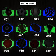 Ball Shoelace Charms - Glowing
