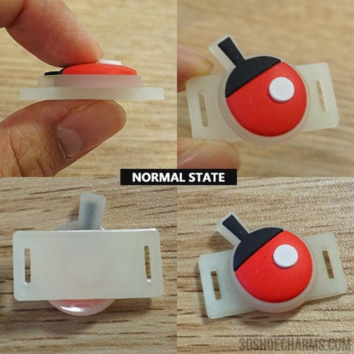 Glow-in-the-Dark Sports Versatile Charms