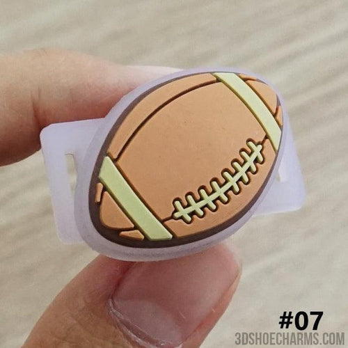 Glow-in-the-Dark Sports Versatile Charms