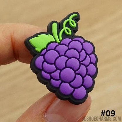 Fruit Clog Charms