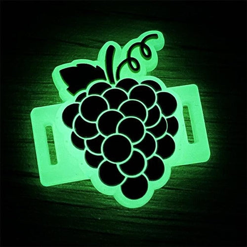 Fruit Shoelace Charms - Glowing