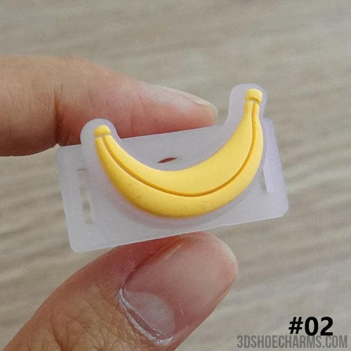 Fruit Shoelace Charms - Glowing