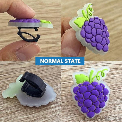 Fruit Clip Charms - Glowing