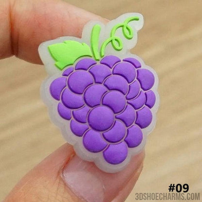 Fruit Clip Charms - Glowing