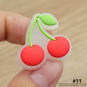 Fruit Clip Charms - Glowing