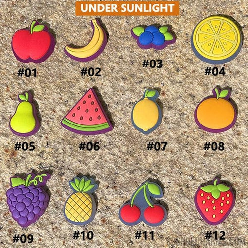 Fruit Clip Charms - UV