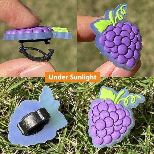 Fruit Clip Charms - UV