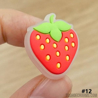 Fruit Clip Charms - UV