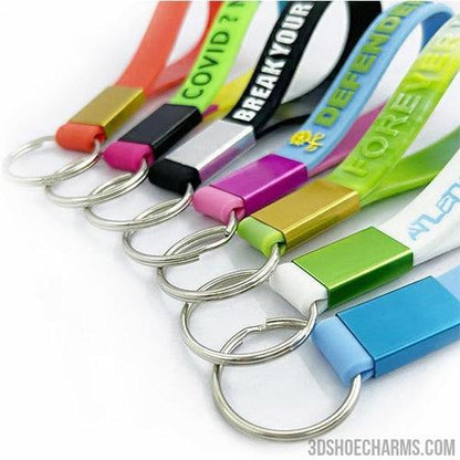 Custom Silicone Wristband Keychains