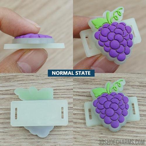Fruit Shoelace Charms - UV
