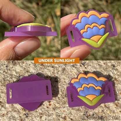 Garden Clip Shoelace Charms - UV