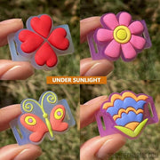 Garden Clip Shoelace Charms - UV