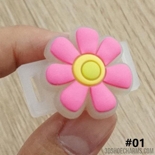 Garden Clip Shoelace Charms - UV